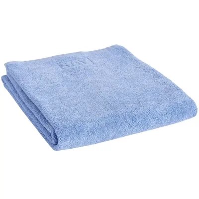 Drap de Bain HAY Mono Organic Sky Blue (70 x 140 cm) Bon Plan