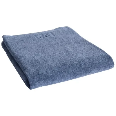 Serviette de Bain HAY Mono Organic Steel Blue (100 x 150 cm) Acheter Direct