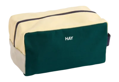 Prix Réduit Trousse de Toilette HAY Multi Wash Bag Medium Dark Green Multi