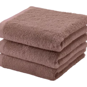 Retour Gratuit Serviette De Toilette Aquanova London Terracotta (3 Pièces)