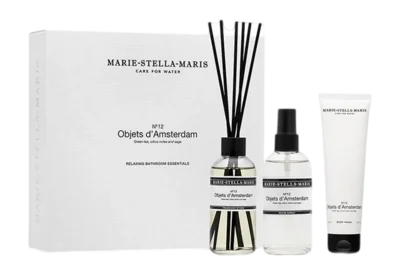 Achat Immédiat Coffret Cadeau Marie-Stella-Maris Relaxing Bathroom Essentials No.12 Objets d‘Amsterdam (3 pièces)
