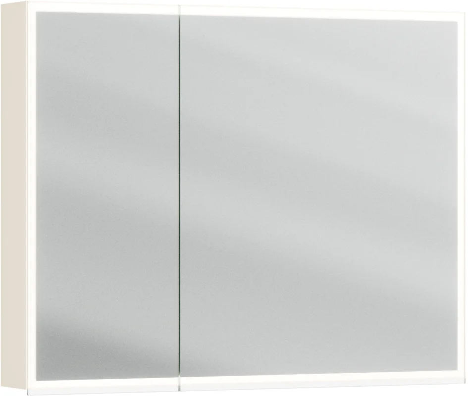 Armoire de toilette Alterna luuna LED plus avec éclairage inférieur/supérieur Angora grey Couleur de lumière réglable en continu 2700-6500 K Remise