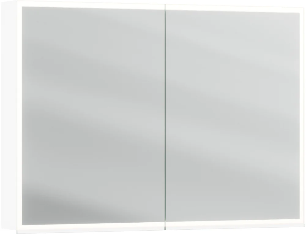Armoire de toilette Alterna luuna LED plus avec éclairage inférieur/supérieur Blanc premium Couleur de lumière réglable en continu 2700-6500 K Prix Bas