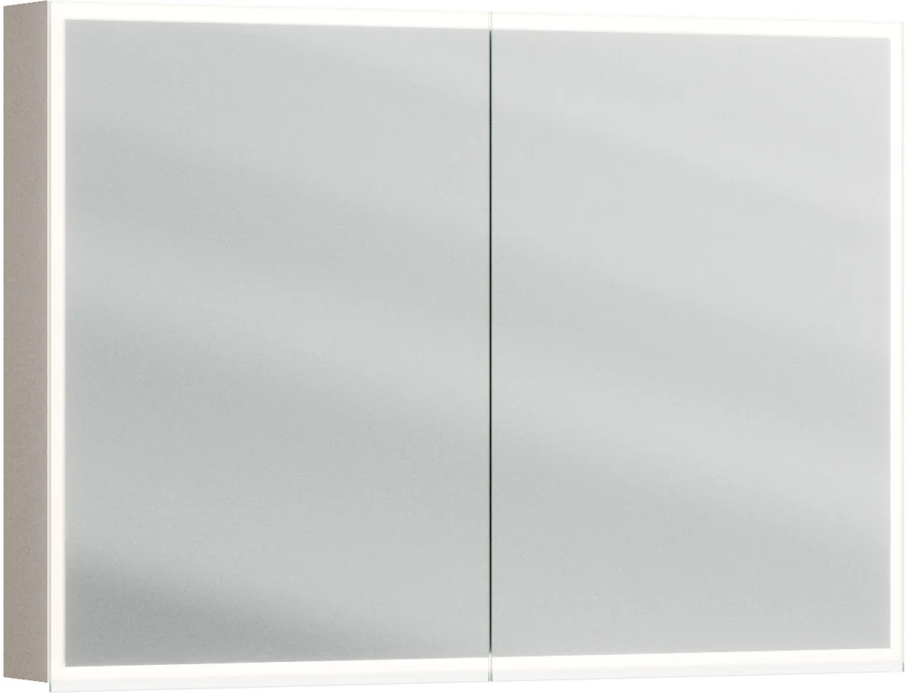 Armoire de toilette Alterna luuna LED plus avec éclairage inférieur/supérieur Zinco doha Couleur de lumière réglable en continu 2700-6500 K Quantité Limitée