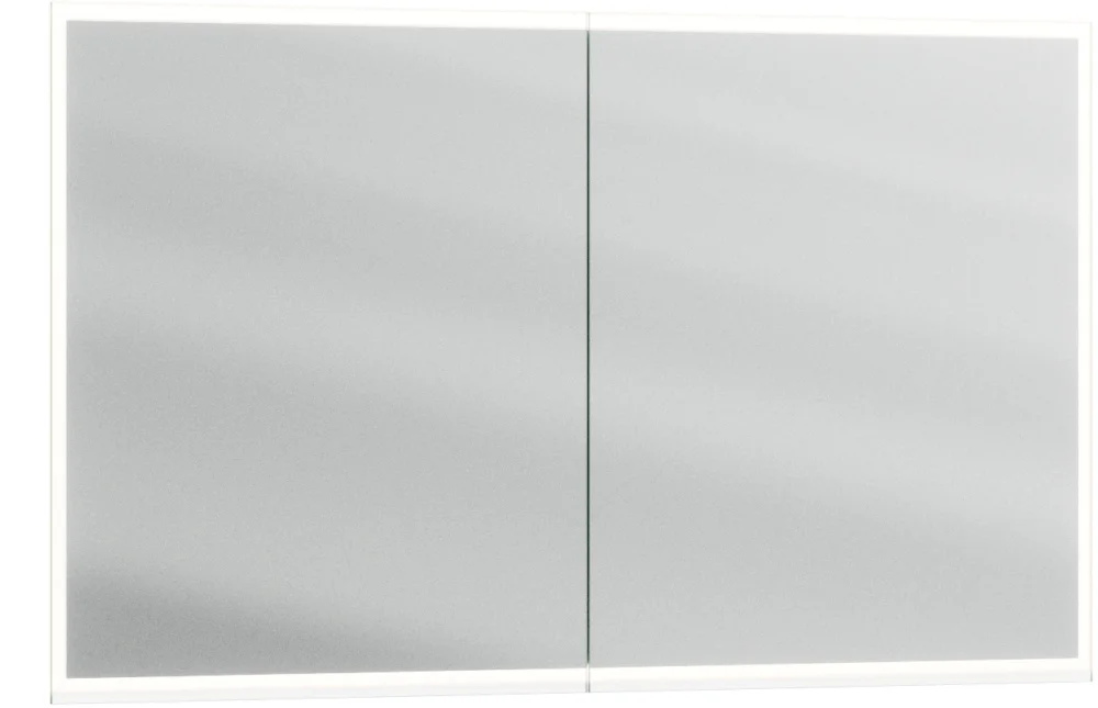 Commande En Gros Armoire de toilette Alterna luuna LED plus avec éclairage inférieur/supérieur Blanc seda Couleur de lumière réglable en continu 2700-6500 K