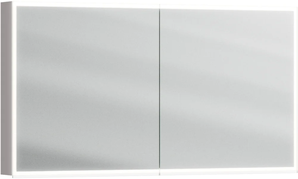 Armoire de toilette Alterna luuna LED plus avec éclairage inférieur/supérieur Arctic grey Couleur de lumière réglable en continu 2700-6500 K Solde