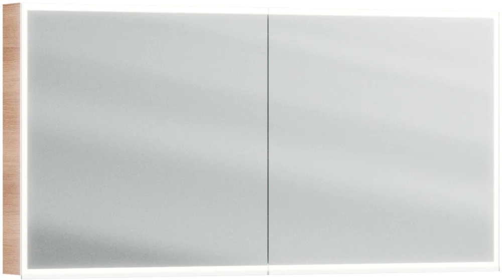 Armoire de toilette Alterna luuna LED plus avec éclairage inférieur/supérieur Summerfield dusk Couleur de lumière réglable en continu 2700-6500 K Offre Spéciale