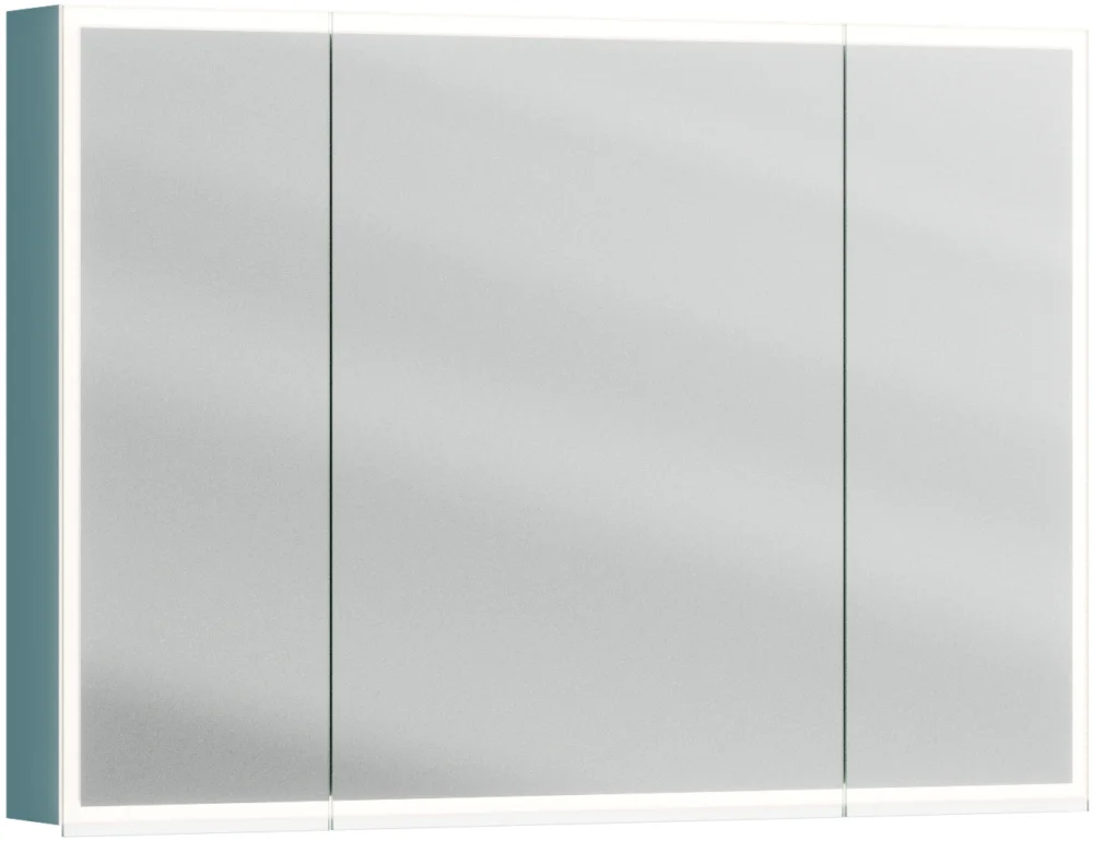 Armoire de toilette Alterna luuna LED plus avec éclairage inférieur/supérieur Petrol Couleur de lumière réglable en continu 2700-6500 K Affaire À Saisir