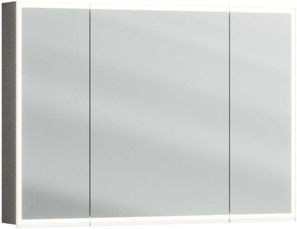 Soldes Armoire de toilette Alterna luuna LED plus avec éclairage inférieur/supérieur Bronce doha Couleur de lumière réglable en continu 2700-6500 K