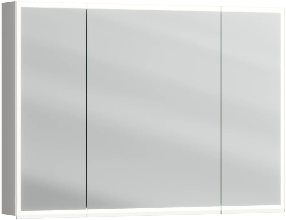 Armoire de toilette Alterna luuna LED plus avec éclairage inférieur/supérieur Grigio efeso Couleur de lumière réglable en continu 2700-6500 K Meilleur Choix