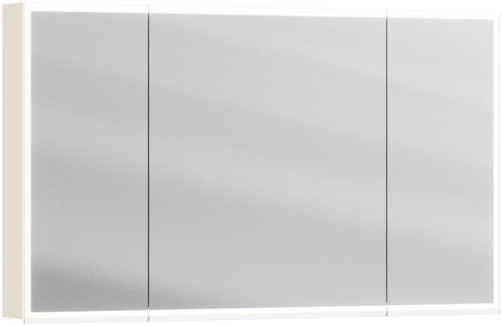 Armoire de toilette Alterna luuna LED plus avec éclairage inférieur/supérieur Angora grey Couleur de lumière réglable en continu 2700-6500 K Must-Have