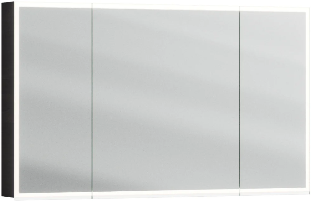 Nouveauté Armoire de toilette Alterna luuna LED plus avec éclairage inférieur/supérieur Abano esh anthrazit Couleur de lumière réglable en continu 2700-6500 K