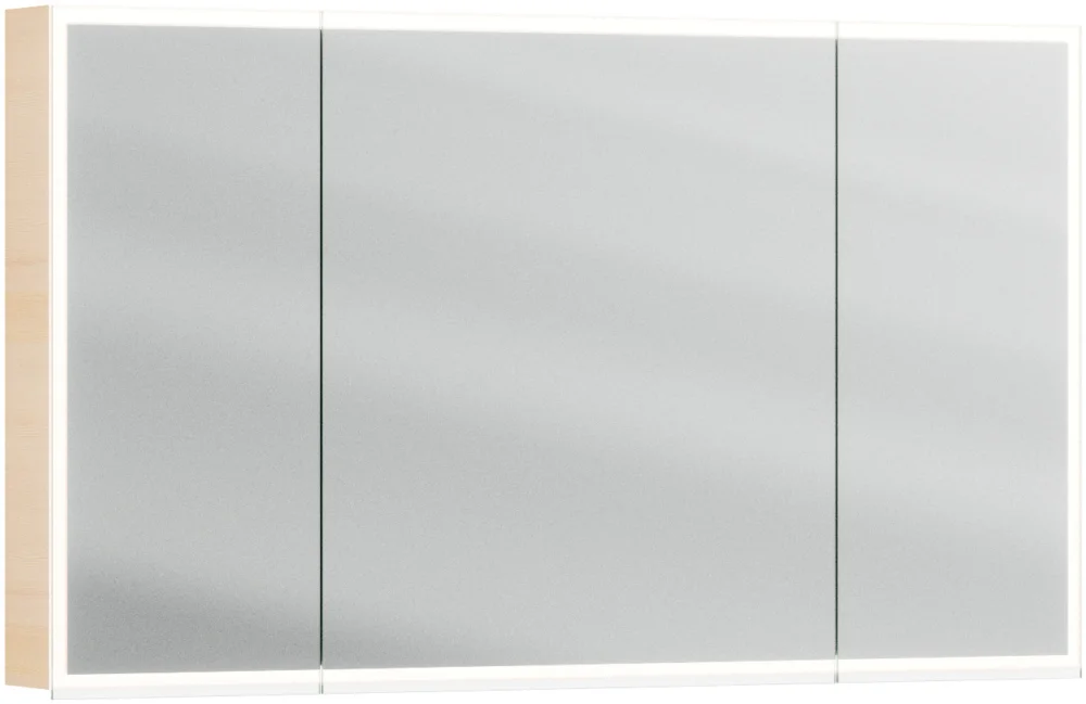 Armoire de toilette Alterna luuna LED plus avec éclairage inférieur/supérieur Sapin Couleur de lumière réglable en continu 2700-6500 K Livraison Express