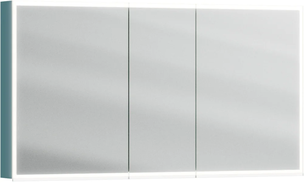 Affaire À Saisir Armoire de toilette Alterna luuna LED plus avec éclairage inférieur/supérieur Petrol Couleur de lumière réglable en continu 2700-6500 K