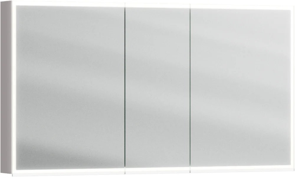 Populaire Armoire de toilette Alterna luuna LED plus avec éclairage inférieur/supérieur Arctic grey Couleur de lumière réglable en continu 2700-6500 K