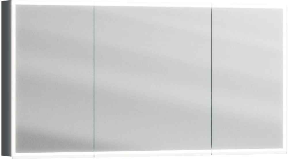 Armoire de toilette Alterna luuna LED plus avec éclairage inférieur/supérieur Fango Couleur de lumière réglable en continu 2700-6500 K Commander Vite