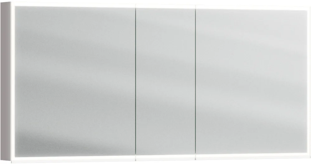 Solde Armoire de toilette Alterna luuna LED plus avec éclairage inférieur/supérieur Arctic grey Couleur de lumière réglable en continu 2700-6500 K