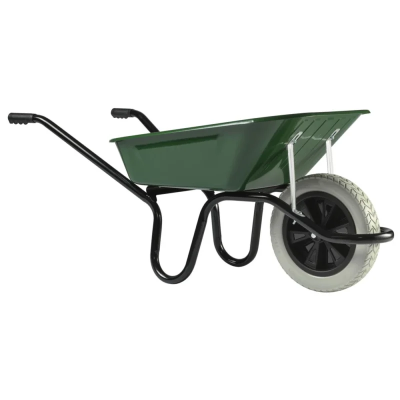 Brouette 100L AKTIV PREMIUM roue increvable verteHAEMMERLIN Usine Directe