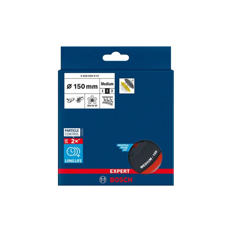 Bon Marché Plateau de ponçage pour ponceuse EXPERT GEX 125/150 SOUPLE Ø150mmBOSCH