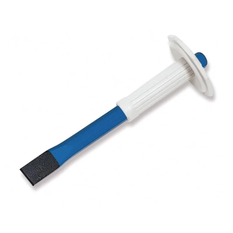 Livraison Express Ciseau de maçon octogonale avec pare-coups 16x300mmREVEX