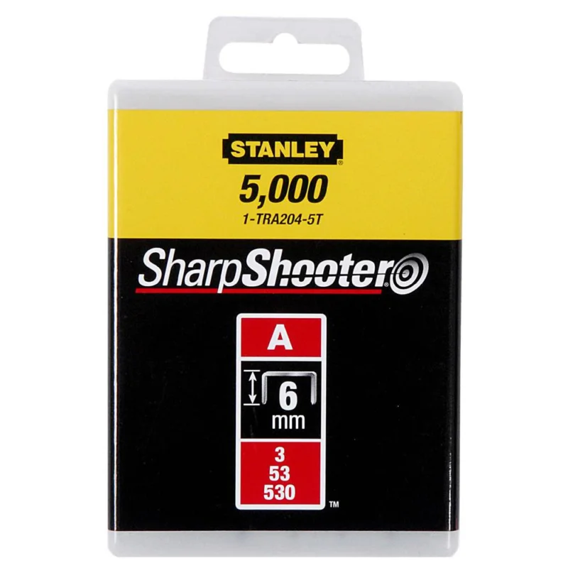 Agrafes type A 6mm boite 5000 piècesHILAIRE Solde