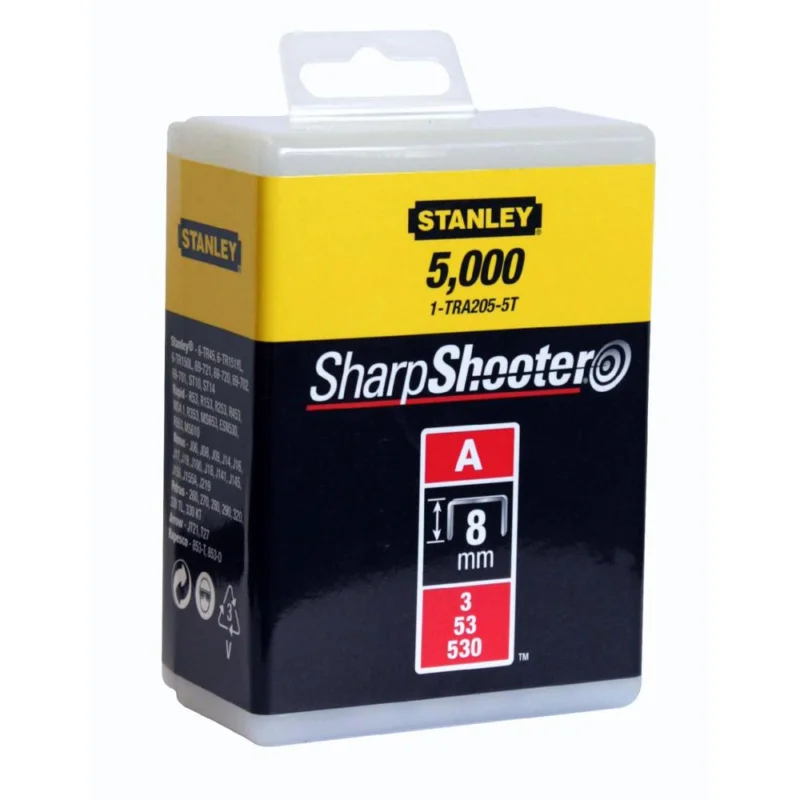 Satisfait Ou Remboursé Agrafes type A 8mm boite 5000 piècesHILAIRE