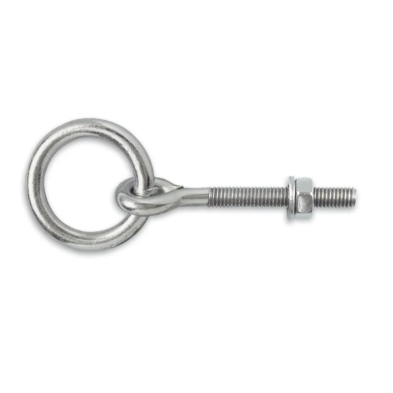 Offre Du Jour Anneau d‘écurie à écrou acier zingué Ø50mm 80mmCHAPUIS JEAN