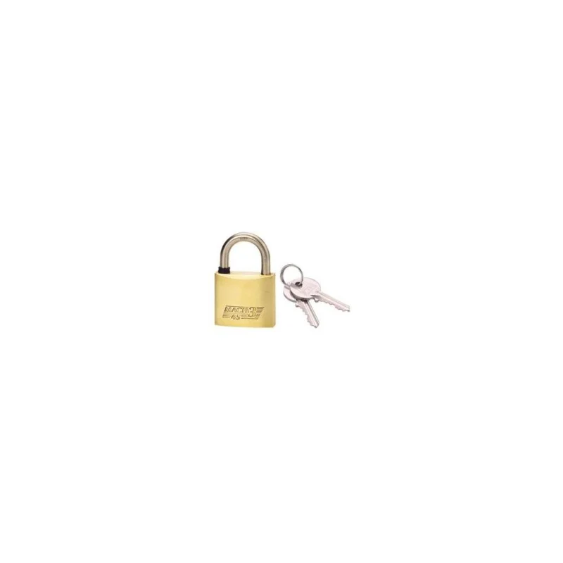 Bon Plan Cadenas MACH 3 laiton poli anse inox 45mm 3 clésTHIRARD