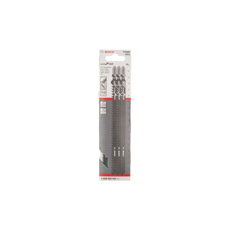Lames de scie sauteuse HCS T744D 180mm blister 3BOSCH Affaire À Saisir