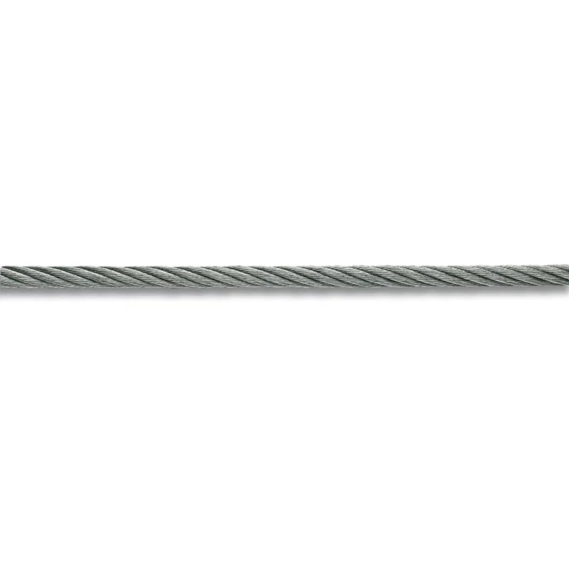 Câble gainé PVC acier galva Ø4mm 97kg translucide le mètreCHAPUIS JEAN Réduction