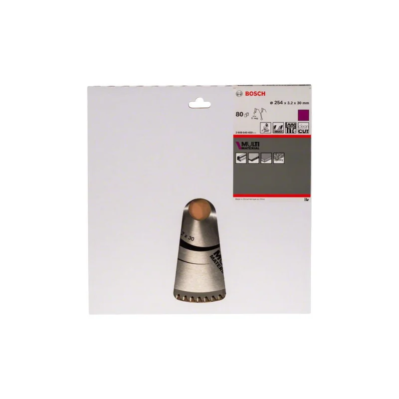 Offre Spéciale Lame de scie circulaire Ø254x30mm 80 dents MULTIBOSCH