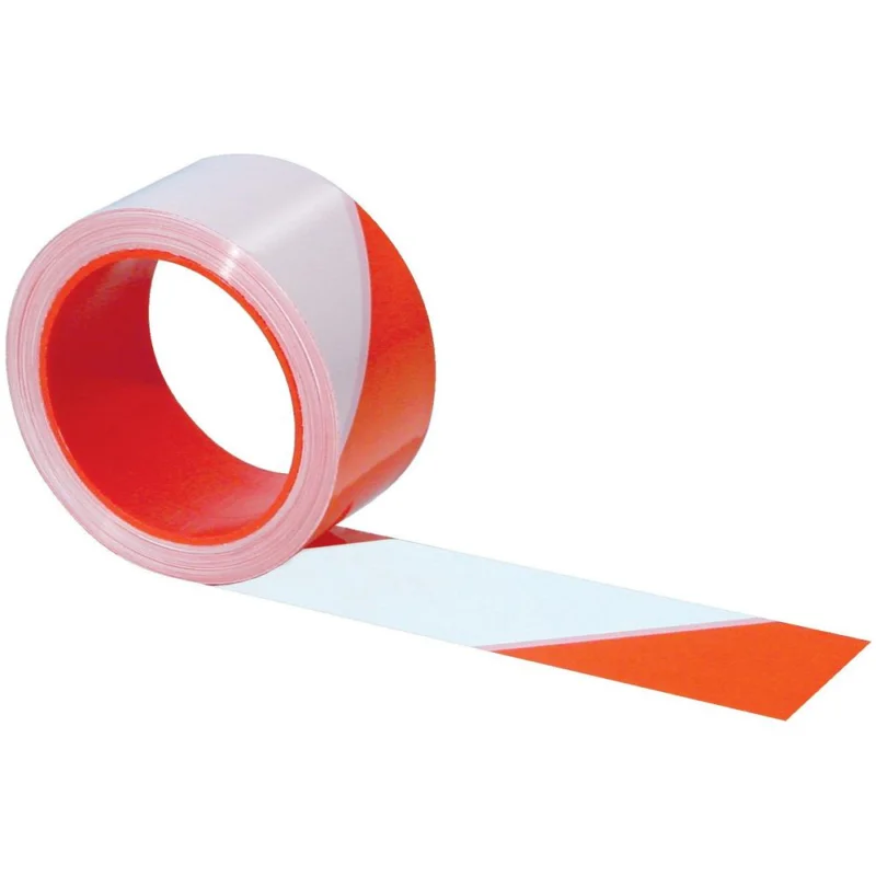 Ruban RUBAFORT 50mmx100m PE renforcé rouge/blancSOFOP/TALIAPLAST Meilleur Choix