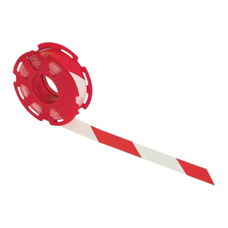 Ruban RUBAFORT 50mmx500m PE renforcé rouge/blancSOFOP/TALIAPLAST Achat Immédiat