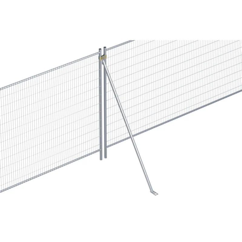 Quantité Limitée Jambe de force pour clôture mobile 2,17m 4,5kgHERAS