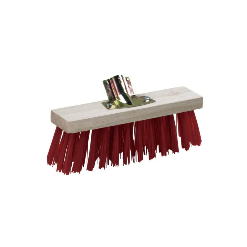 Balai cantonnier extérieur fibres PVC 60cm rougeNESPOLI Dernier Modèle