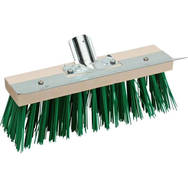 Balai cantonnier extérieur + racloir acier galva fibres PVC 32cmNESPOLI Expédition Rapide