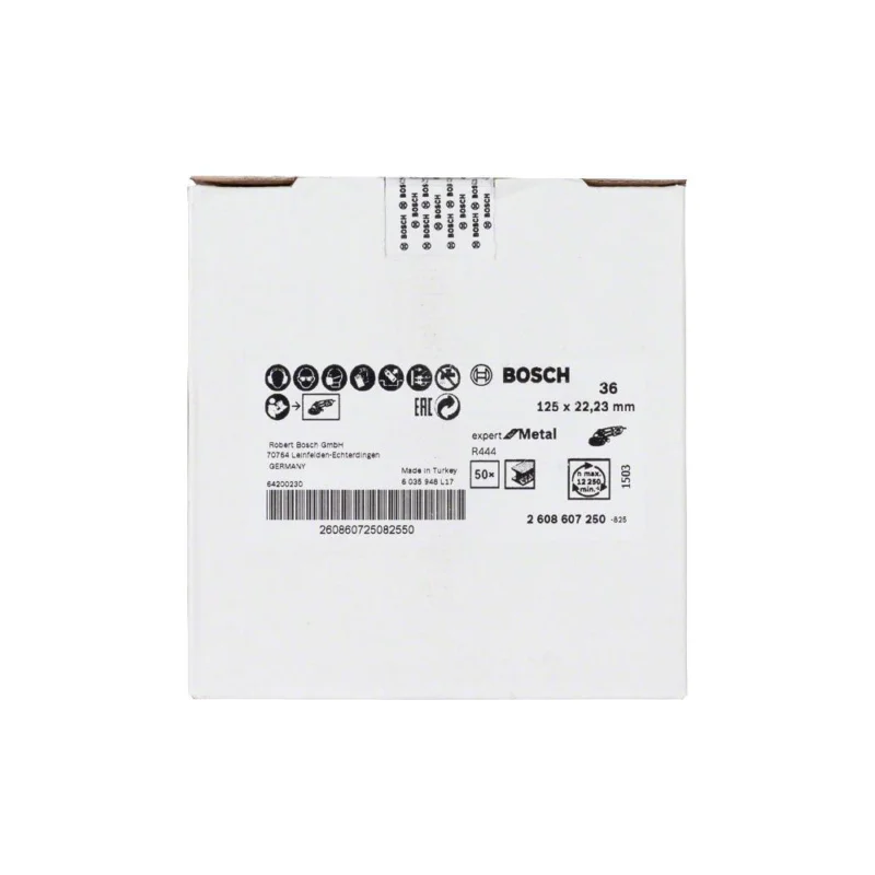 Retour Gratuit Abrasifs sur fibres pour meuleuses angulaires Ø125mm G36BOSCH