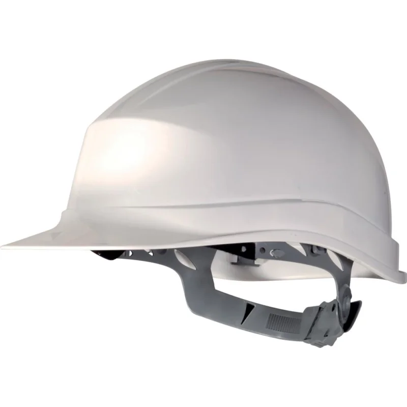 Casque de chantier ZIRCON1 blanc serrage glissièreDELTA PLUS Top Vente