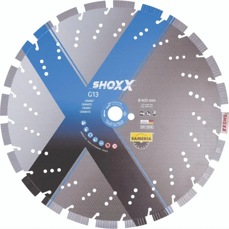 Disque diamant Ø230mm SHOXX G13SAMEDIA Meilleur Prix