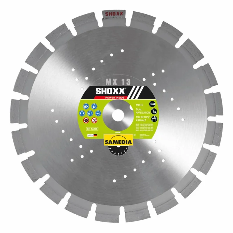 Disque diamant Ø300mm SHOXX MX13SAMEDIA Promotion