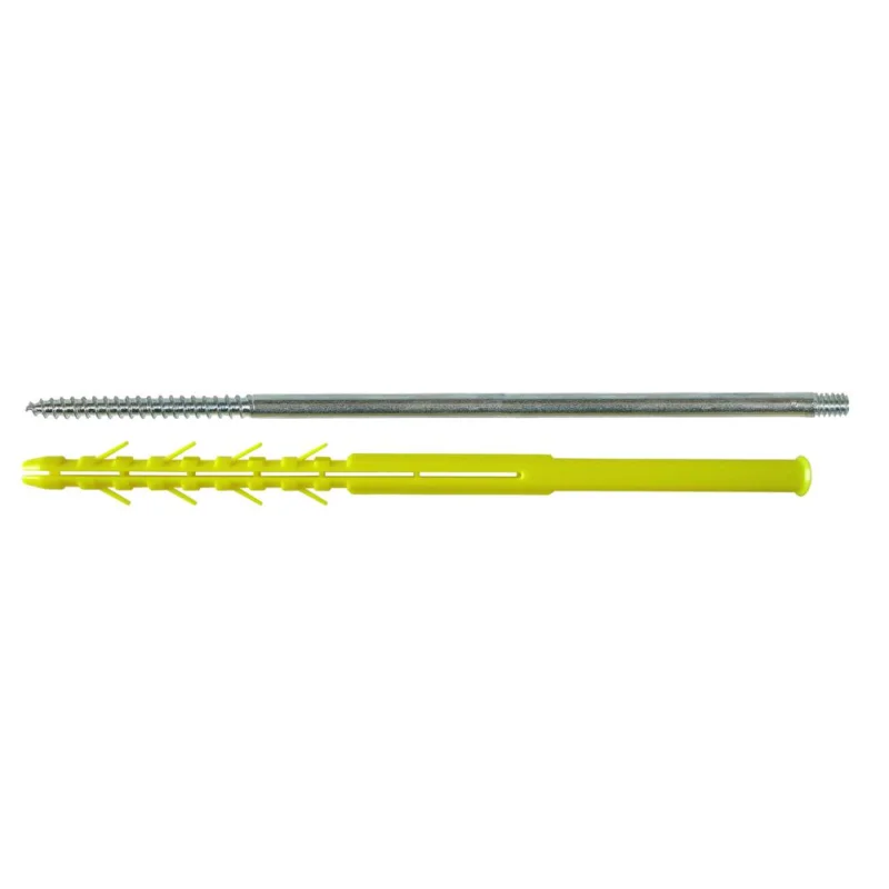 Pattes à vis + chevilles M7 zingué Ø10x200mm sachet 10ING FIXATIONS Meilleur Choix