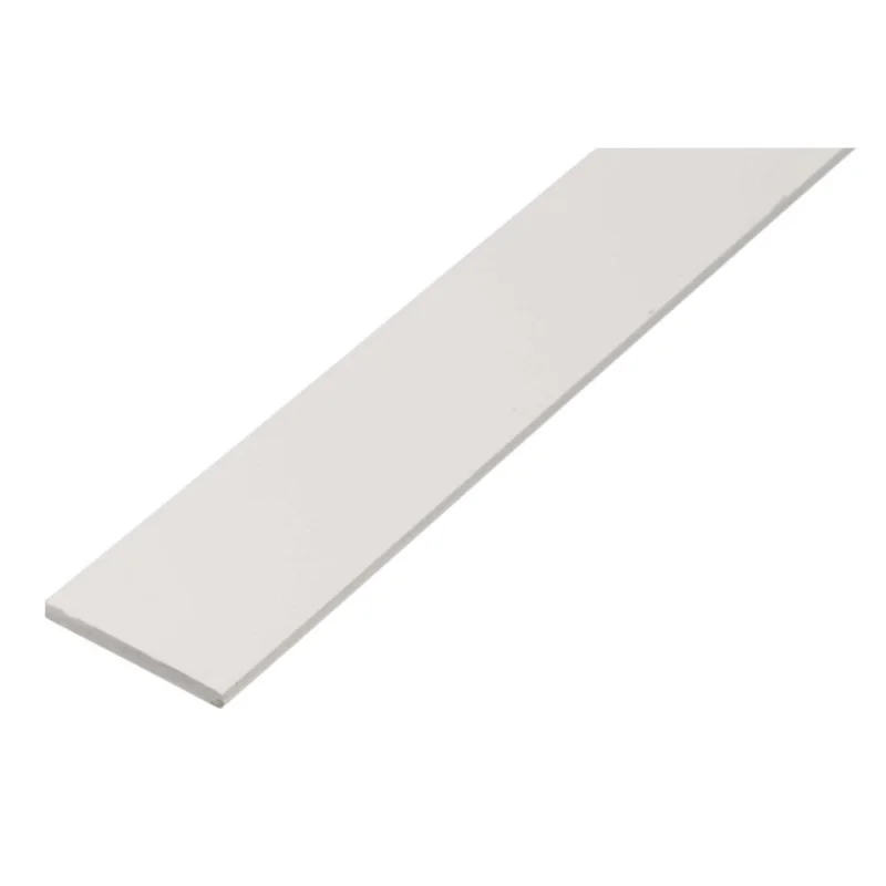 Profilé plat PVC blanc 1m 20X2mmGUST ALBERTS GMBH AND CO Commande En Gros