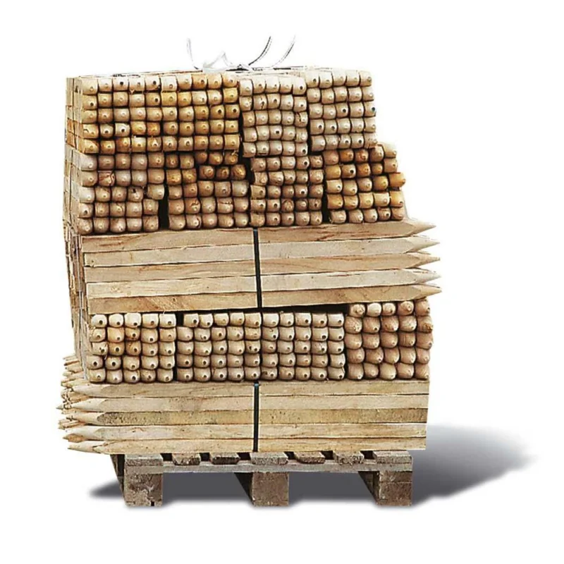 Prix Réduit Piquet de chantier bois dur 30X30mm 100cm 800gMERCIER J.M