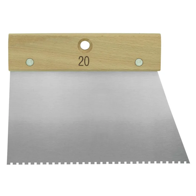 Offre Limitée Spatule dents fines à colle 20cm 2,5x2,5mmMONDELIN