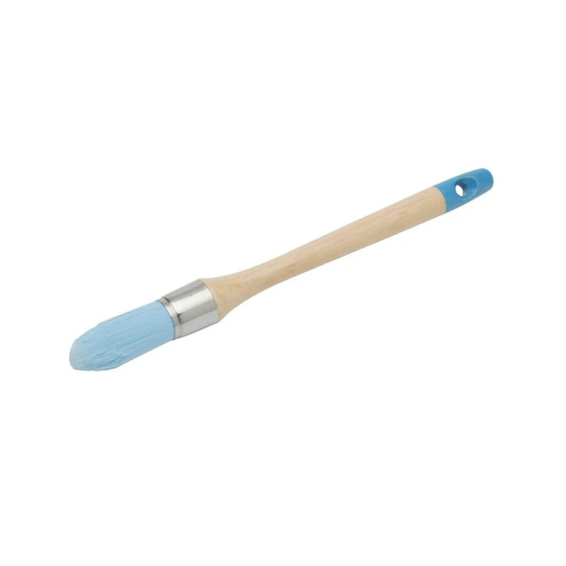 Brosse à réchampir acrylique manche bois Ø25mm N°4NESPOLI Dernier Modèle