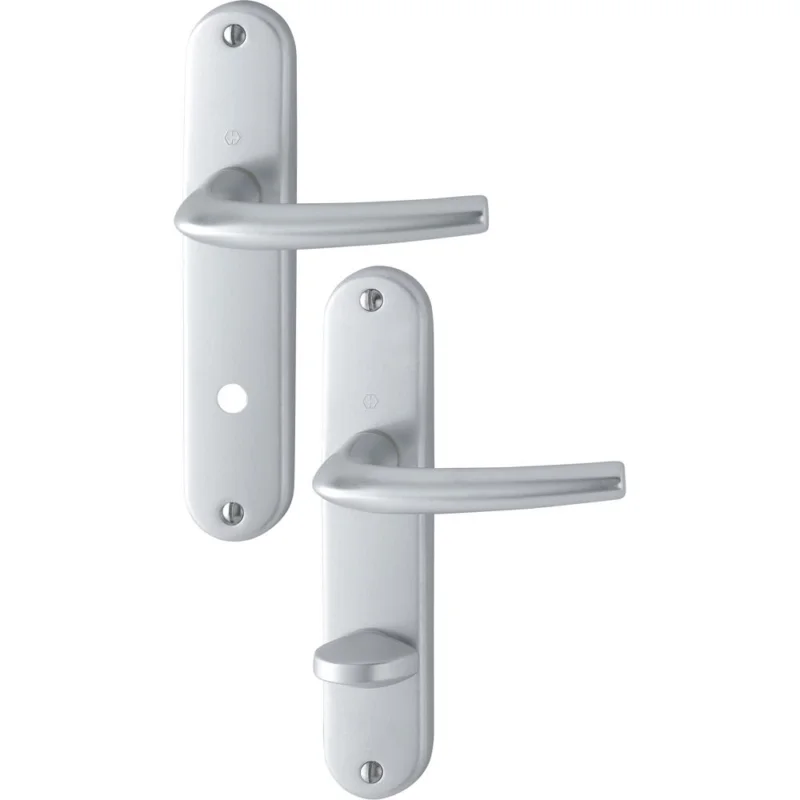 POIGNEE DE PORTE SAN DIEGO 1191/347 aspect argent condamnationHOPPE Quantité Limitée