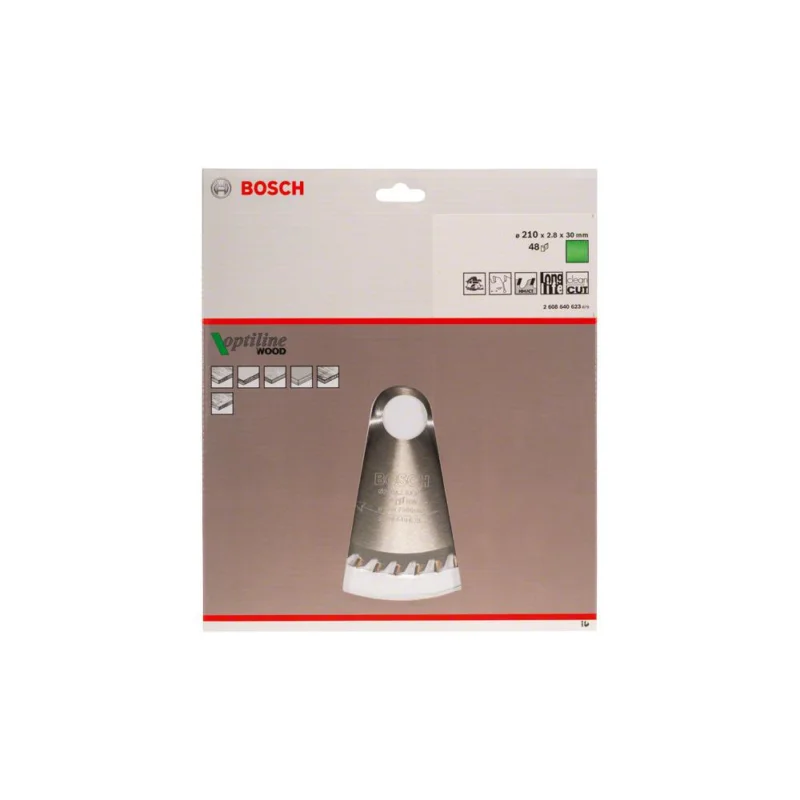 Commander Vite Lame de scie circulaire Ø210x30mm 48 dents OPTILINE WOODBOSCH