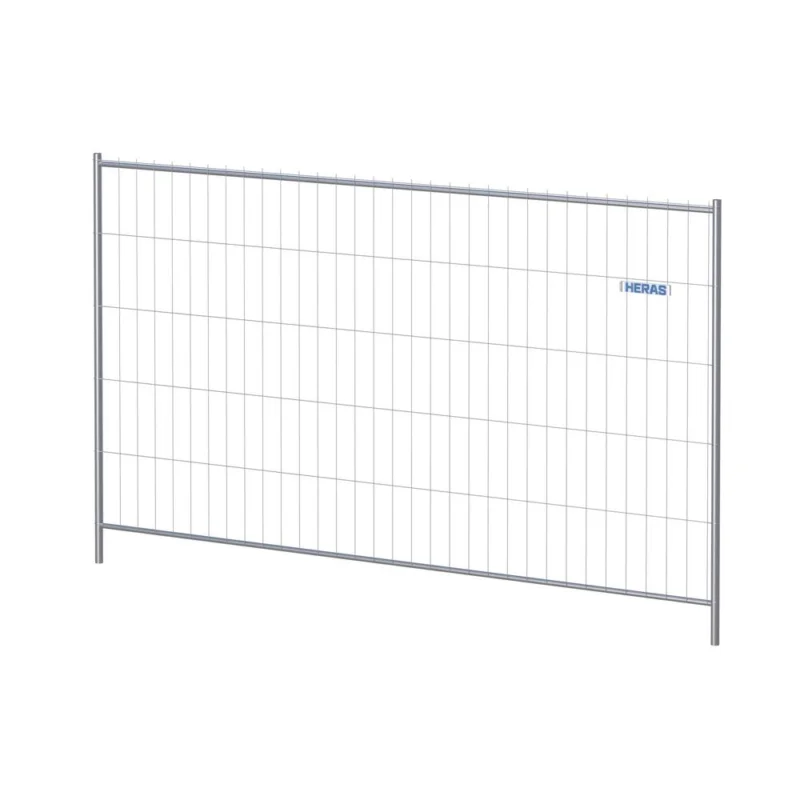 Clôture de chantier mobile 4 tubes BASIC M350 ht.2m 3,47m 11,700kgHERAS Prix Réduit