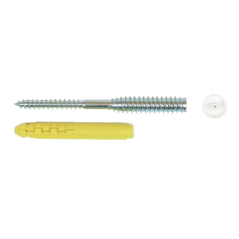 Promotion Saisonnière Vis PVC filet 45 TOP ROC Ø6x100mm menuiserie sachet 8ING FIXATIONS