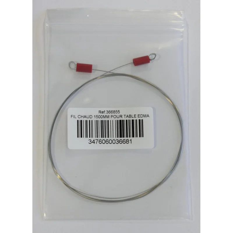 Produit De Marque Fil chaud de rechange 1500mm pour arche et table de découpeEDMA